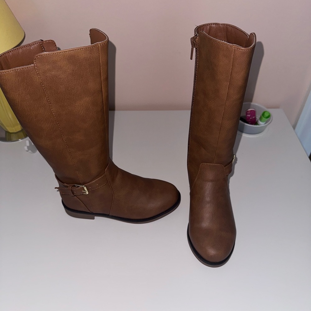 Girls Tan Boots